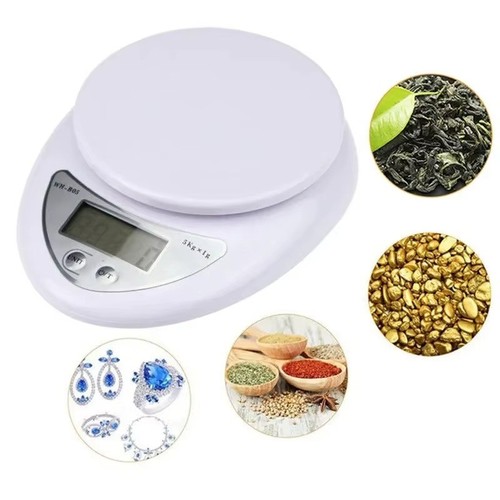 Küchenwaage bis 5kg mini - 5kg,