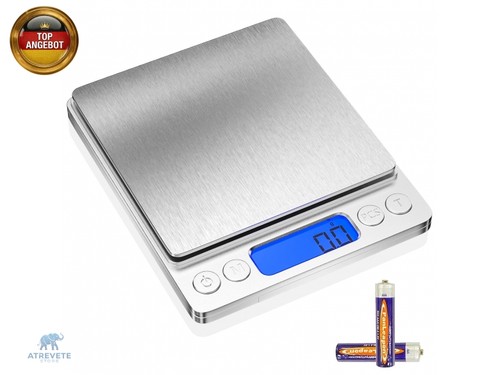 Gvolatee 3kg küchenwaage - gvolatee, 3kg/0.1g