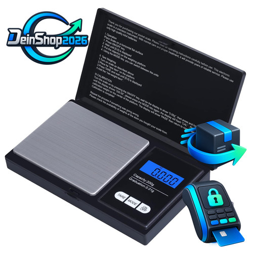 Digitale feinwaage 200g 01g - 200g, 0,01g